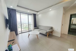 A high floor apartment for rent in Happy Residence with modern furniture