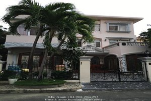 Luxury single villa for rent in Hillview District, Phu My Hung, fully furnished, good rent