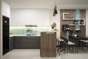 Full furniture apartment for rent in Millennium, District 4, prime location, nice view