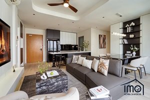 For rent modern apartment with open layout and full amenities for comfortable living at Diamond Island