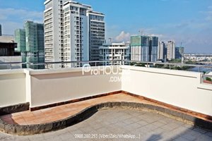 Duplex penthouse in My Khanh Phu My Hung for rent with full furniture