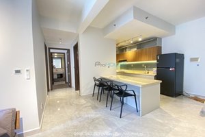 Cheap 2 bedroom apartment for rent in Midtown The Peak with modern furniture