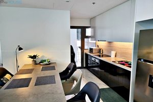 Wonderful Empire City apartment for rent with neutral color tone and fully high-class equipped