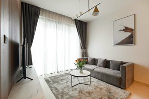 Fully furnished 2-bedroom apartment for rent at The Signature with beautiful and cozy interior