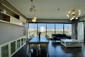Open view 3 bedroom apartment for rent in Diamond Island with full facilities