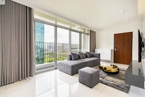 Cheap large apartment for rent in Star Hill with 3 bedrooms full of high-class furniture