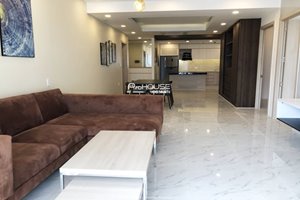  Corner apartment in Nam Phuc for rent with new and modern furniture view to the park