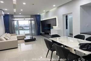 Nice fully-furnished 3 bedroom apartment for rent in Riverside Residence District 7