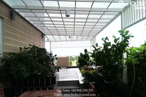 BIG SIZE APARTMENT: The most beautiful apartment for rent in Riverside Residence, 260 sqm, 3 bedrooms, large outdoor space