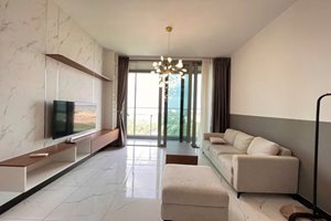 Empire City 2 bedroom apartment for rent modern furniture bright open view