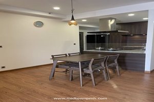 Very low rental for 2 bedroom apartment in Midtown for rent with full furniture and nice open view