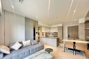 Middle floor 2-bedroom apartment for rent in The Opera Residence with full furniture
