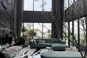One Verandah penthouse 4 bedroom duplex fully furnished stunning river view with title deed for sale