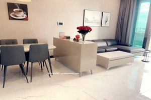 High floor apartment for rent with open view in Empire City with 2 bedrooms full furniture
