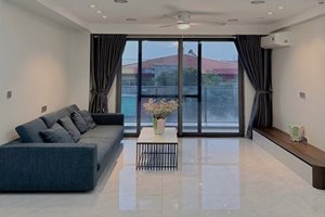 Corner 3 bedroom apartment for rent at Urban Hill fully furnished open view