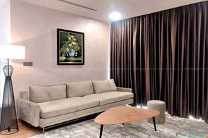 Luxurious apartment for rent in Vinhomes Golden River designed in a modern style with river view