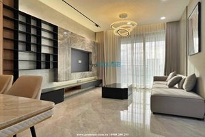 Gorgeous apartment for rent in Phu My Hung with luxury furniture and river view