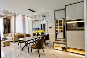 High floor 1-bedroom apartment for rent in Empire City with luxurious design and full amenities