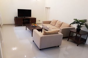 Cheap villa for rent in District 7 with full furniture and near Crescent Mall