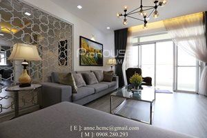 Spacious apartment in Riverside Residence for rent, Phu My Hung, mazing view to the river, new furniture