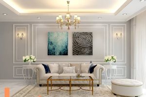 Big size apartment for rent in Scenic Valley for 3 bedrooms, full furniture, bright furniture
