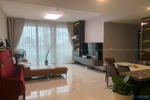 Selling a nice apartment nearby CBD of District 1 with panoramic Saigon River sight