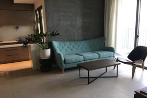 Industrial style 2 bedroom apartment for rent in Riviera Point, modern and new furniture