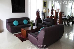 MODERN AND HIGH QUALITY: A luxury single villa for rent in Nam Thong, Phu My Hung, 4 bedrooms, fully furnished