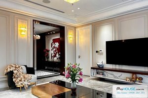 Penthouse for rent in Phu My Hung - modern furniture - 4 bedrooms