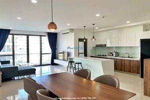 Modern 3-bedroom apartment for rent in Riverpark Premier - nice view - 2100 USD/month