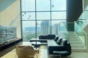 A beautiful penthouse for rent in Gateway Thao Dien with full modern furniture