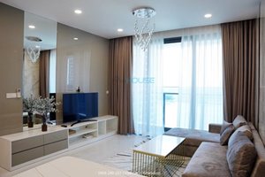 Amazing 2br+1 apartment in Sunwah Pearl for rent with nice decoration