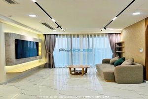 Low rental 3-bedroom apartment for rent in Phu My Hung - nice furniture - only 950$/month