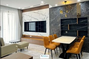 Stunning 3 bedroom apartment for rent in Midtown The Peak with modern furniture
