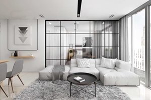 Beautiful Scenic Valley for rent in block A, modern and nice furniture, great view