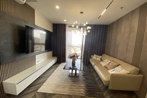 Beautiful view The Peak apartment for rent with 2 bedrooms full of high-class furniture