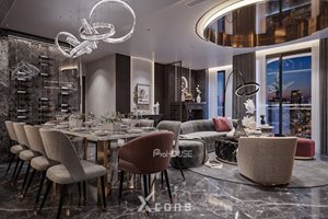 Luxury corner apartment for sale in Midtown Phu My Hung with full furniture and nice views