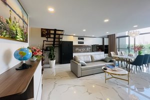 Beautiful view Duplex for rent at The Signature-Midtown with fully furnished