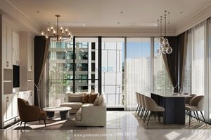 A luxury penthouse for rent in Phu My Hung - District 7
