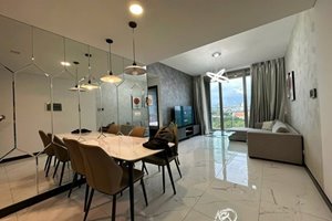 Empire City one bedroom apartment fully furnished open view for rent