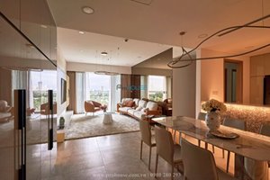 An extremely beautiful 3 bedroom apartment for rent close to CBD of Ho Chi Minh City