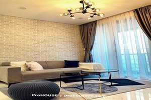 Luxury designed apartment for rent in Sunwah Pearl 1br on high floor with panoramic city view 1000$/month
