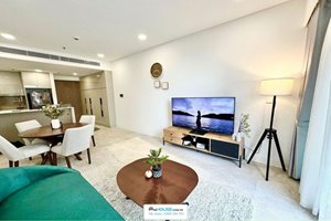 Apartment for rent in The River Thu Thiem with nice decoration 2brs
