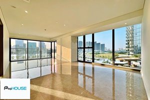 River view corner apartment for rent at The Opera Residence with 3 bedrooms