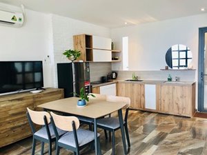 Rooftop suite serviced apartment for rent in District 7 with full modern furniture