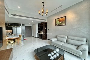 Nice apartment for rent with full high-end furniture in Empire City with direct river view