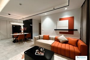 An unique design apartment in The Antonia for rent with full furniture