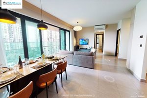 Luxury 4 bedroom apartment for rent in Dinezo tower with nice furniture