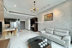 Gogerious apartment with open view for rent in Empire City with 2 bedroom full furniture