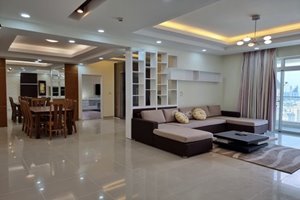 Spacious apartment area 180m2 for rent in Riverside Residence with 2 large bedrooms fully furnished